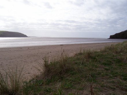 Photo of Llansteffan beach