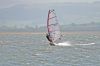 Flat water windsurfing Wales