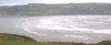 Photo of Gwbert beach Estuary mouth on a windy day