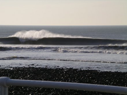 Photo of The Harbour Trap, Aberystwyth beach