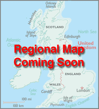 Scotland - North Coast Map