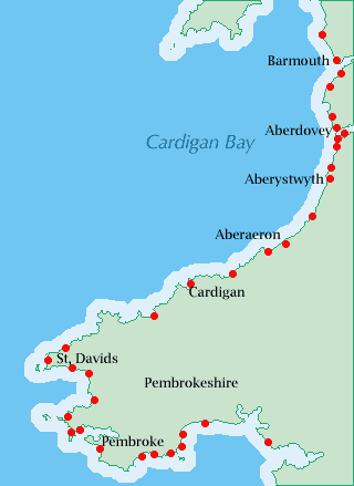 Wales - Pembrokeshire Map