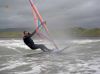 Steve windsurfing in Wales