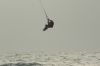 AndyB, Kitesurfing jump, Ynyslas