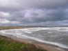 Lligwy Beach in a squall