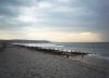 The beach at Borth.