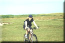 Anna on the machair of South Uist
