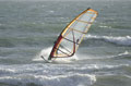 Justal, Widsurfing. Borth, West Wales