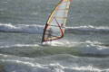 Justal, Widsurfing. Borth, West Wales