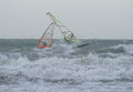 Justal, Widsurfing. Borth, West Wales